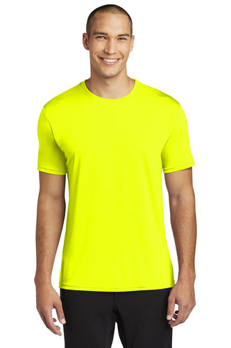 gildan performance core t shirt 46000 safety green