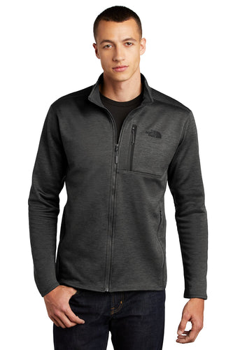 The North Face TNF Dark Grey Heather NF0A47F5 embroidered jacket custom