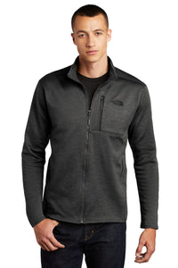 The North Face TNF Dark Grey Heather NF0A47F5 embroidered jacket custom