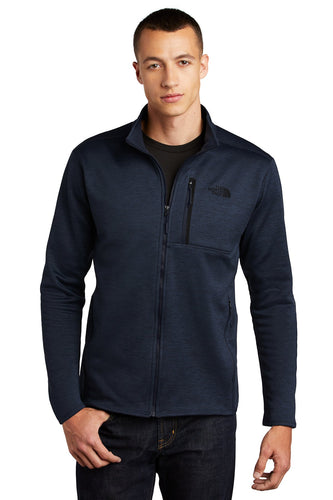 The North Face Urban Navy Heather NF0A47F5 embroidered jacket custom