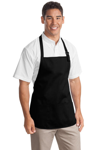 Port Authority Medium-Length Apron with Pouch Pockets