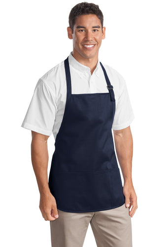 Port Authority Medium-Length Apron with Pouch Pockets