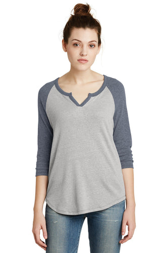 Alternative Outfield 3/4-Sleeve Vintage 50/50 Tee