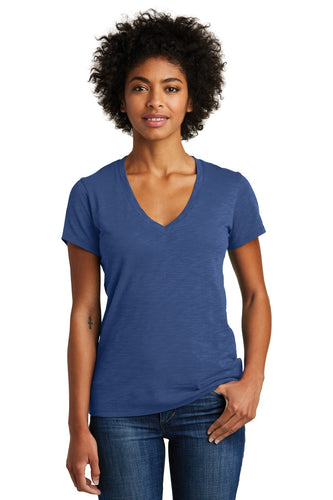 Alternative Weathered Slub So-Low V-Neck Tee