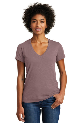 Alternative Weathered Slub So-Low V-Neck Tee