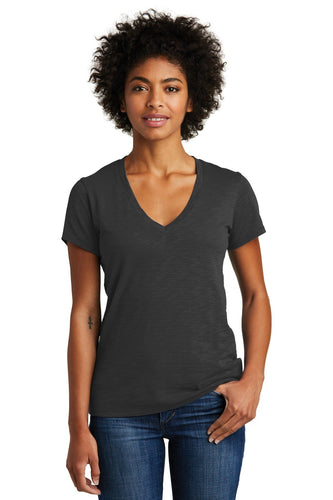 Alternative Weathered Slub So-Low V-Neck Tee