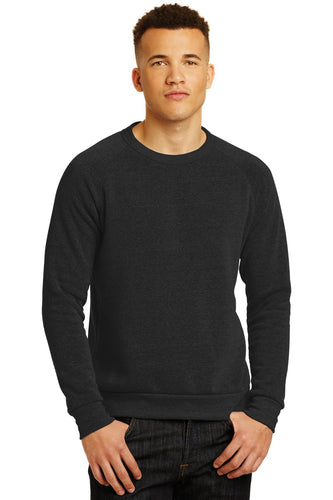 alternative apparel eco true black aa9575 custom design sweatshirts