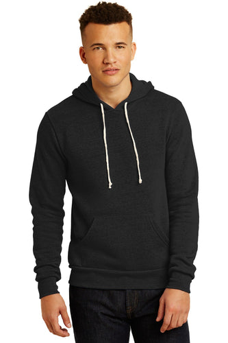 alternative apparel eco true black aa9595 business sweatshirts with logo