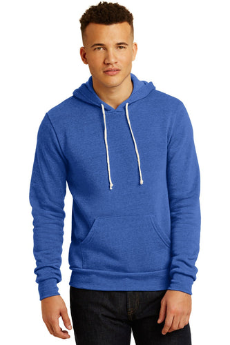 alternative apparel eco true pacific blue aa9595 business sweatshirts with logo