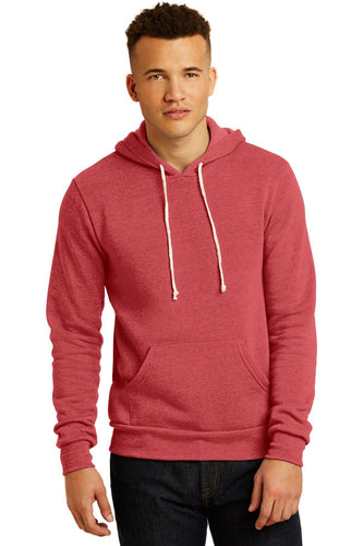 alternative apparel eco true red aa9595 custom design sweatshirts