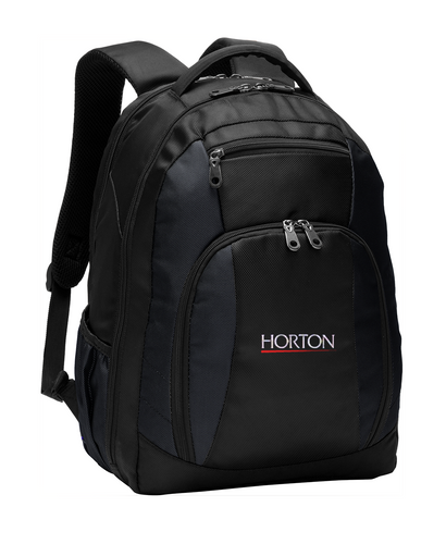 port authority commuter backpack bg205 black horton group