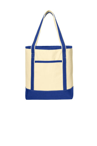 Port Authority Large Cotton Canvas Boat Tote