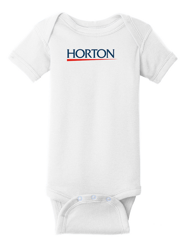 Rabbit Skins Infant Short Sleeve Baby Rib Bodysuit RS4400 White [Horton Group]