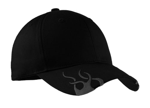 Port Authority Racing Cap with Flames