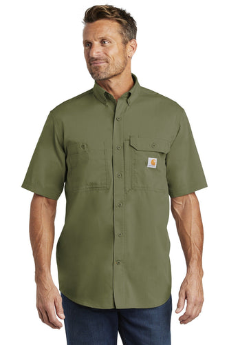 Carhartt Burnt Olive CT102417 order embroidered polo shirts