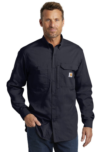 Carhartt Navy CT102418 order embroidered polo shirts