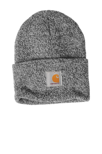 carhartt acrylic watch hat cta18 black/white
