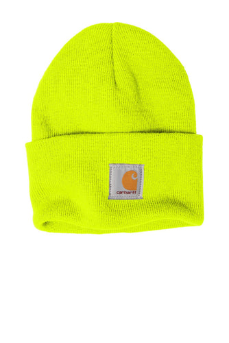 carhartt acrylic watch hat cta18 brite lime