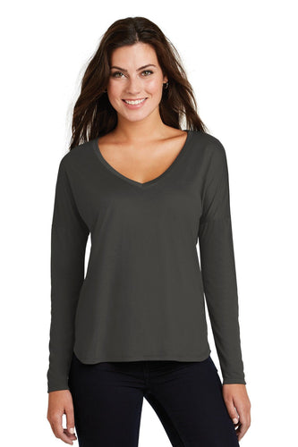 District Made Ladies Drapey Long Sleeve Tee