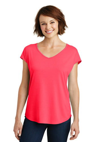 District Made Ladies Drapey Cross-Back Tee