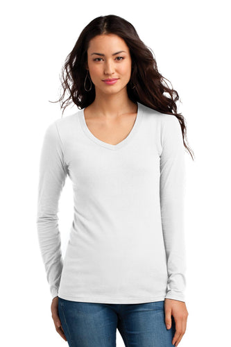 District Juniors The Concert Tee Long Sleeve V-Neck