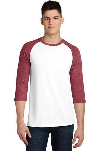District Young Mens Very Important Tee 3/4-Sleeve Raglan