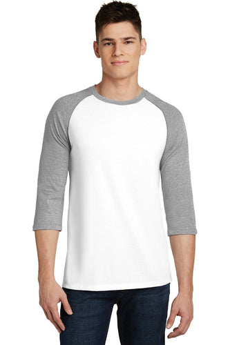 District Young Mens Very Important Tee 3/4-Sleeve Raglan