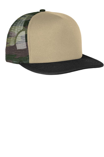 District - Flat Bill Snapback Trucker Cap