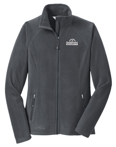 Eddie Bauer Ladies Full-Zip Microfleece Jacket EB225 Grey Steel [GPS]