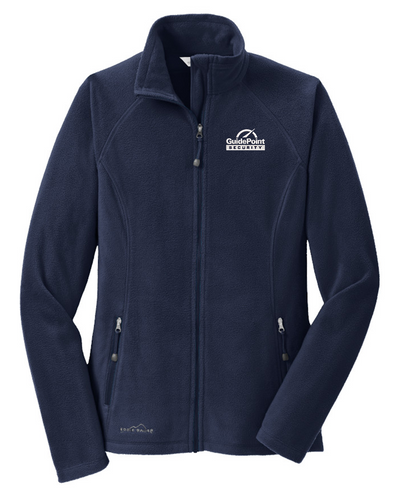 Eddie Bauer Ladies Full-Zip Microfleece Jacket EB225 Navy [GPS]