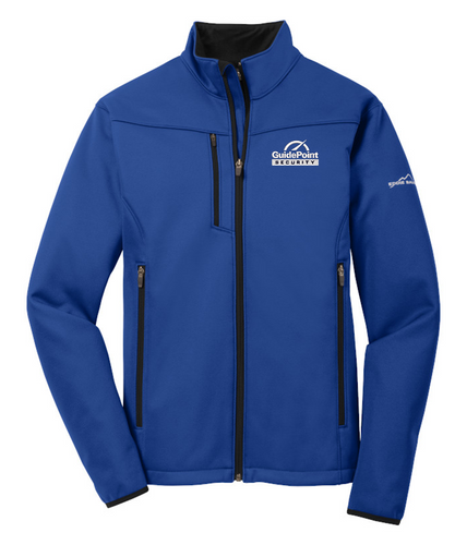 Eddie Bauer Weather-Resist Soft Shell Jacket EB538 Cobalt Blue [GPS]