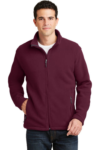 port authority maroon f217 business logo jackets