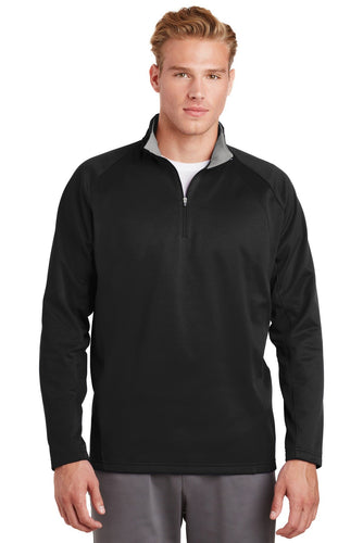 Sport-Tek Black/Silver F243 sweatshirts with logos