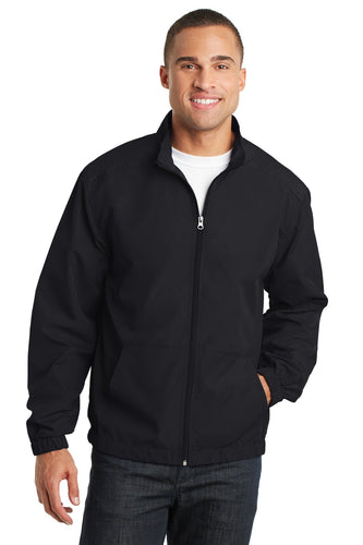 port authority black j305 embroidered jackets for business