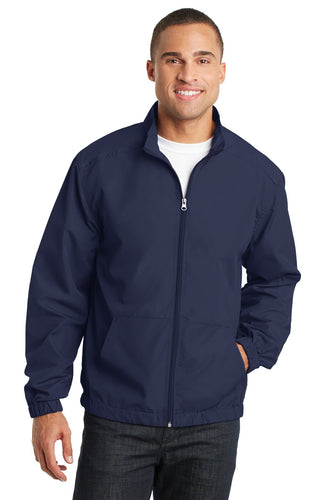 port authority true navy j305 embroidered jackets for business