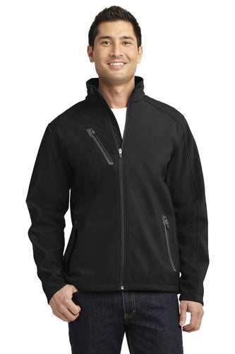 port authority black j324 company logo jackets