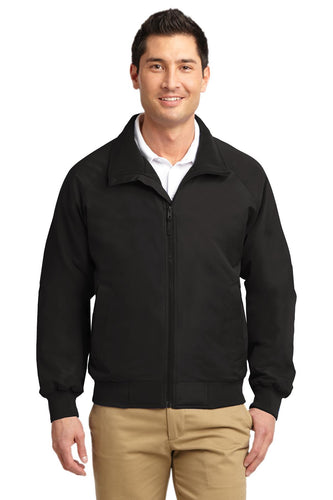 port authority true black j328 jackets with company logo