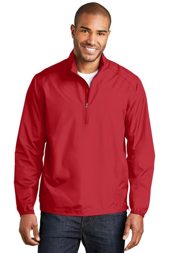 port authority rich red j343 company jackets with logo