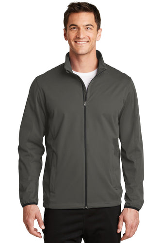 port authority grey steel j717 business jackets with logo