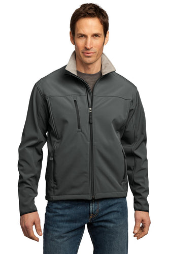 port authority smoke grey/ chrome tlj790 business jackets with logo