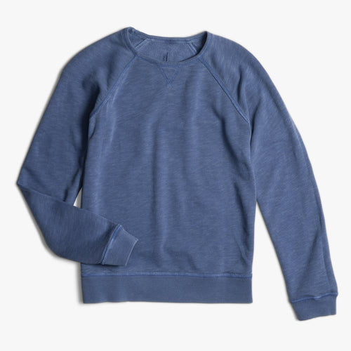 Johnnie O Mason Jr Terry Reversible Crew Neck Sweatshirt JBKO1520 Tide