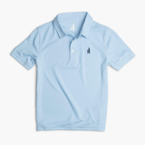 Johnnie O Fairway Prep Formance Jr Polo JBPO2070 Gulf Blue