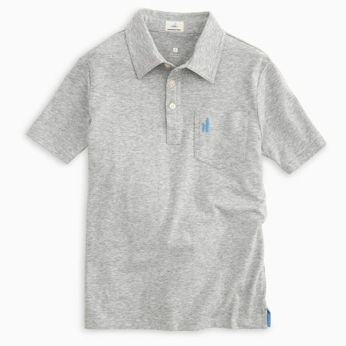 Johnnie O The Original Jr Polo Heathered JBPO2150 Heather Gray