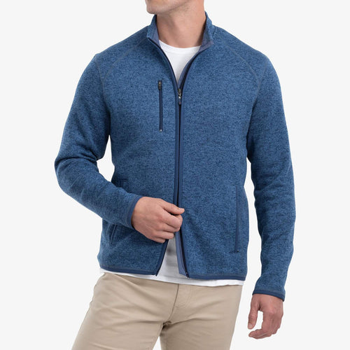 Johnnie O Bates 2 Way Zip Jacket JMJK1310 Lake