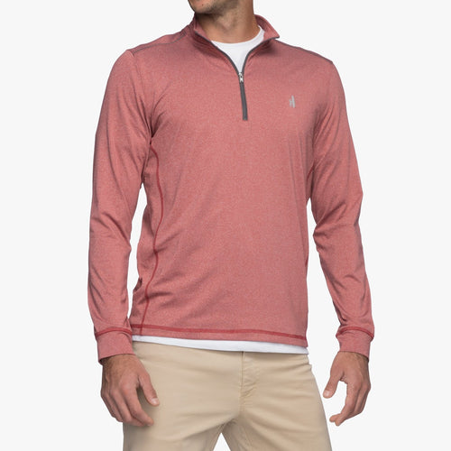 Johnnie O Lammie 1 4 Zip Prep Formance Pullover CMKO1030 Cranberry