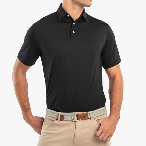 Johnnie O Birdie Prep Formance Jersey Polo JMPO1710 Black