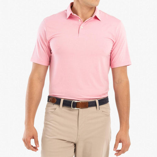 Johnnie O Birdie Prep Formance Jersey Polo JMPO1710 Pink