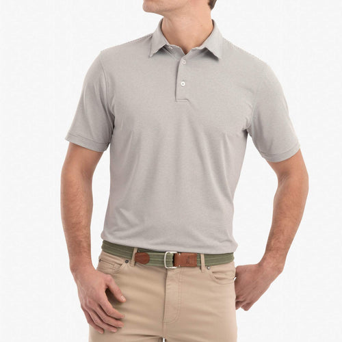 Johnnie O Lyndon Striped Prep Formance Jersey Polo JMPO2010 Meteor