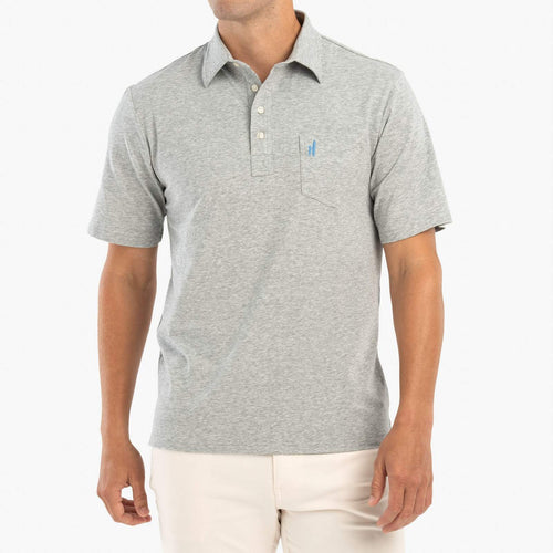 Johnnie O The Original 4 Button Polo Heathered JMPO2150 Heather Gray