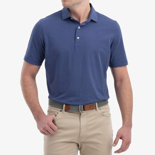 Johnnie O Zeke Printed Polo JMPO2400 Twilight